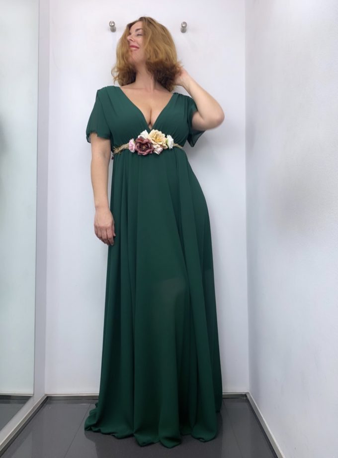 Vestido Bella Manga Corta