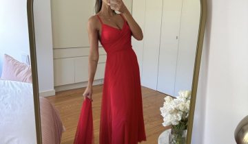 Vestido Tul Basic Tirantes
