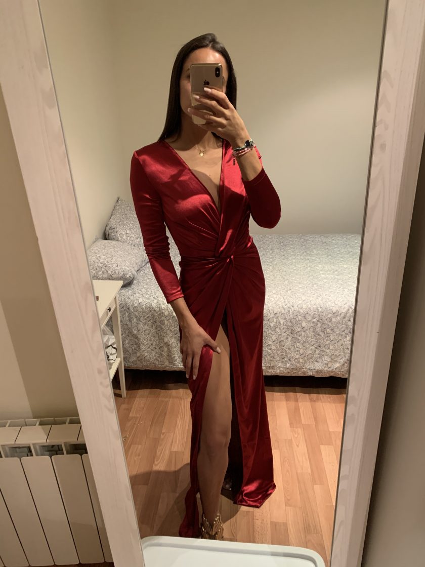 Vestido Nudo Mangas - Imagen 9
