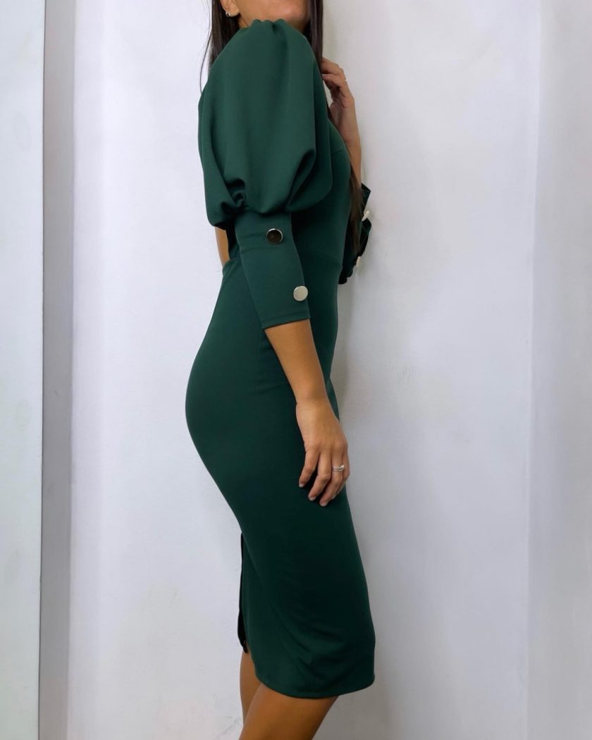 Vestido Midi Botones - Imagen 23