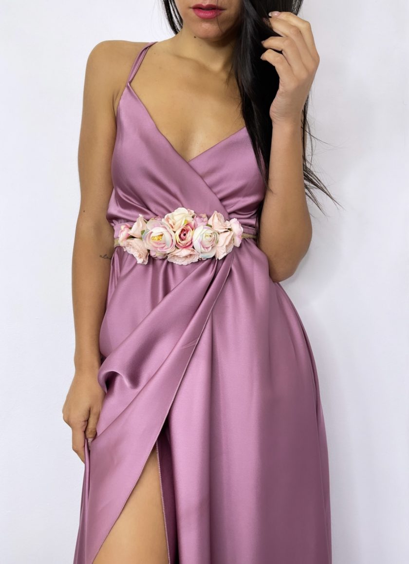 Vestido Seda Cruzado - Imagen 23