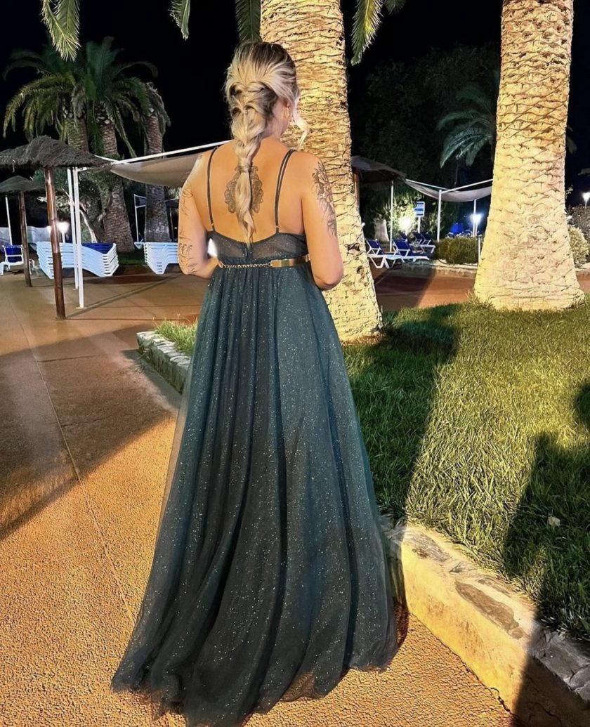 Vestido Tul Brillos