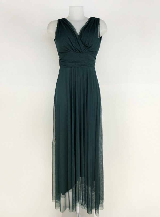 Vestido Tul Basic Cintura