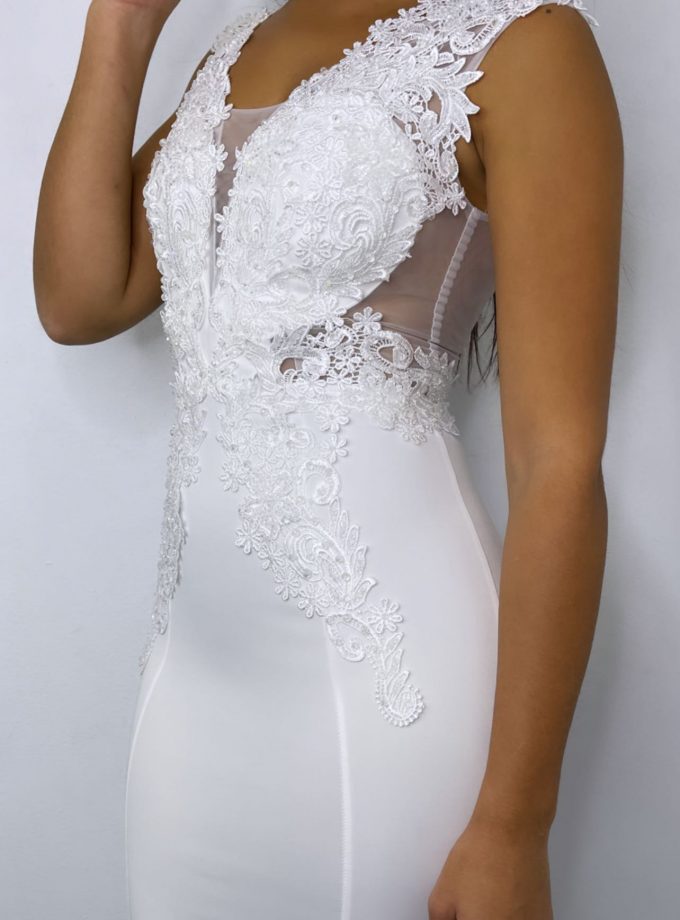 Vestido Novia Sirena Encaje