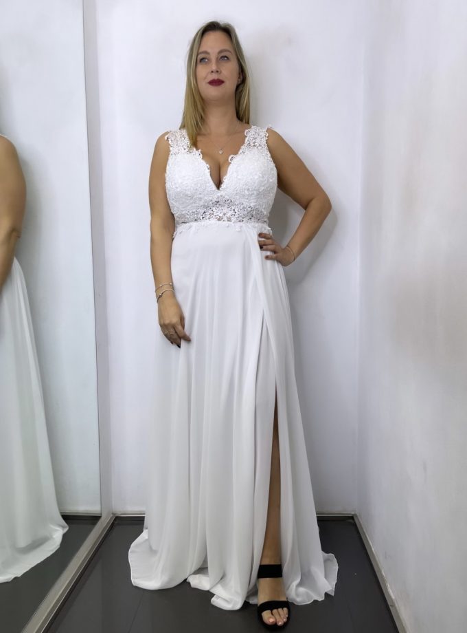 Vestido Dama Novia Curvy