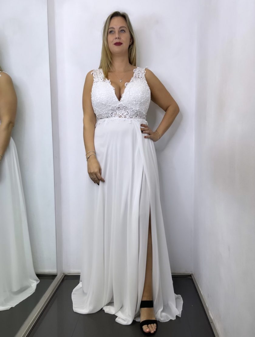 Vestido Dama Novia Curvy - Imagen 2