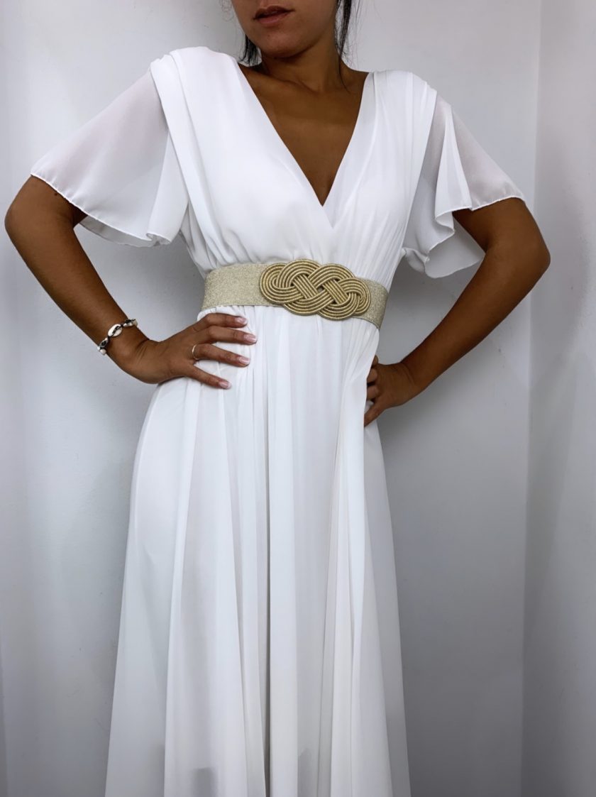 Vestido Bella Mangas Novia - Imagen 7