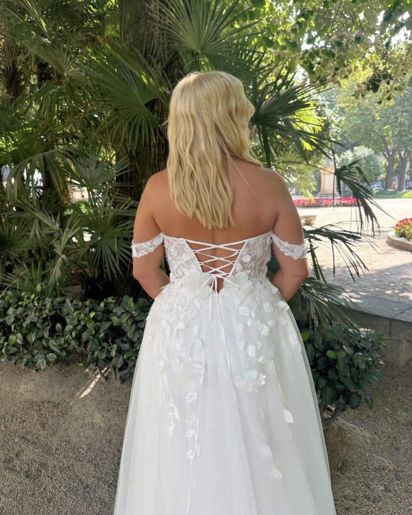 Vestido Hojitas Novia - Imagen 14