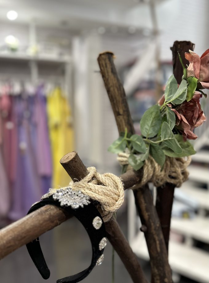 Diadema Joya Terciopelo