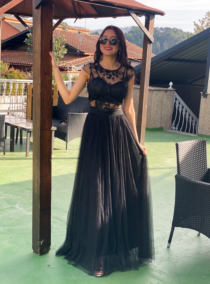 Top Encaje Transparencias