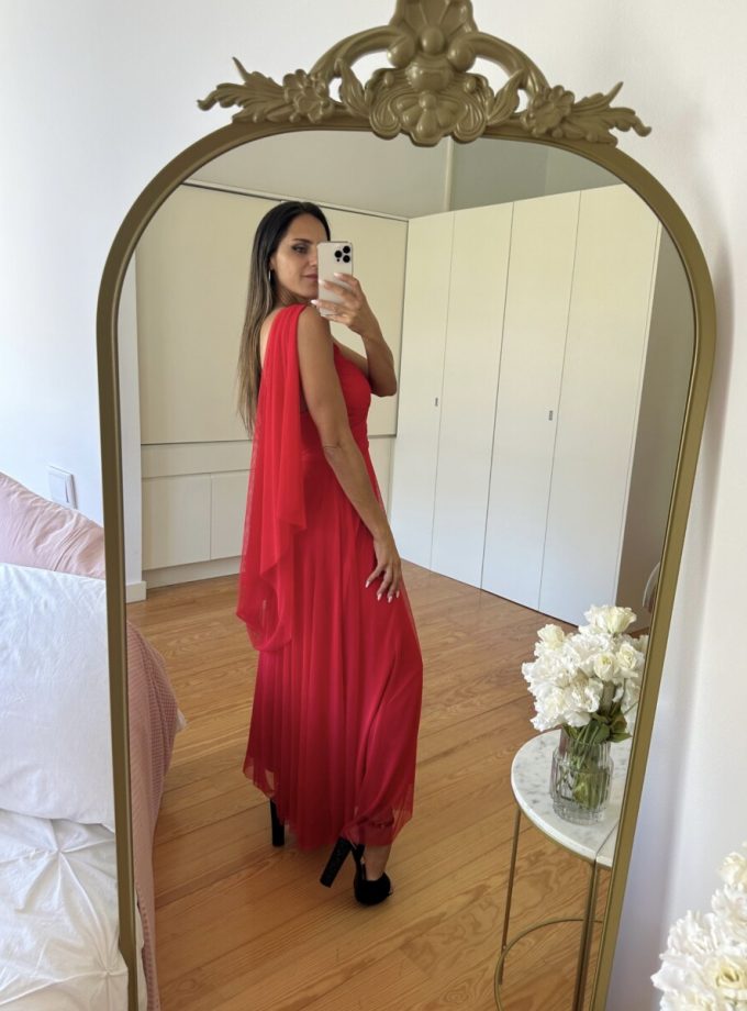 Vestido Tul Basic Tirantes