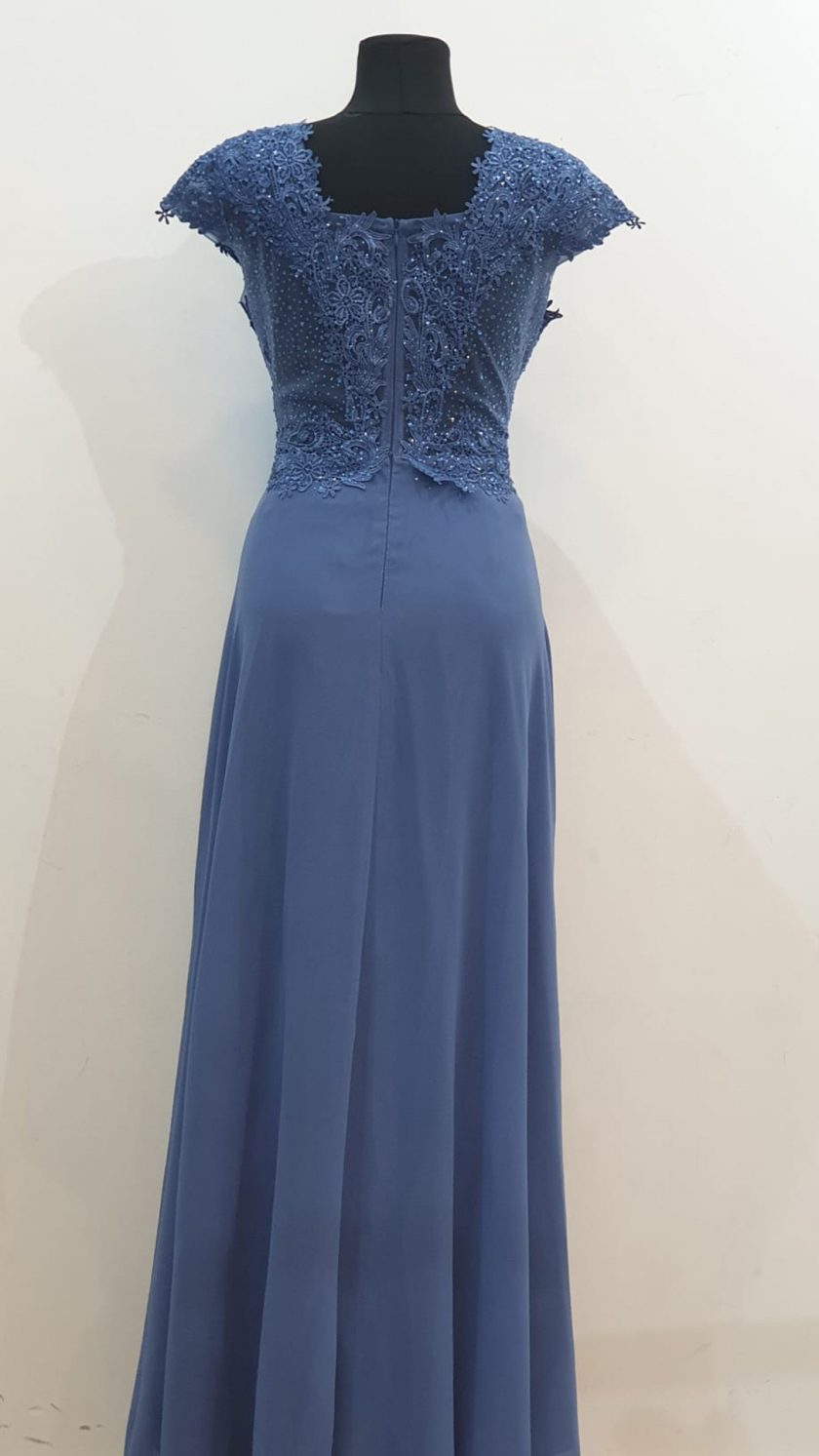 Vestido Encaje Brillos Curvy - Imagen 4