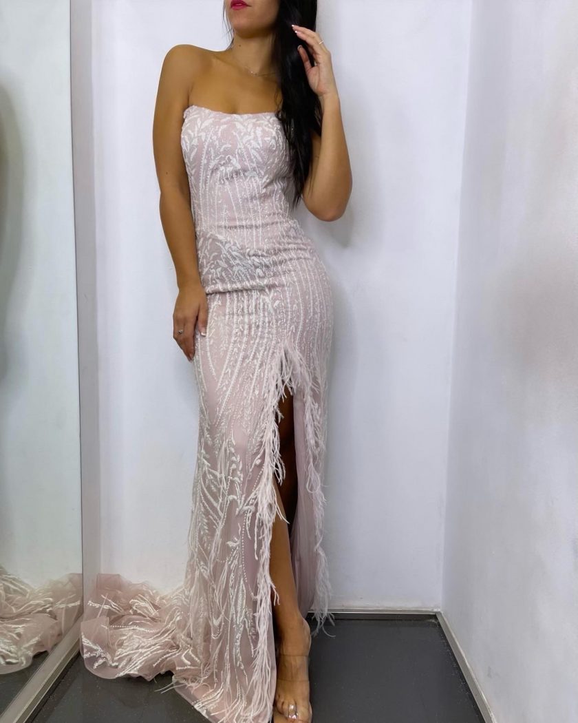 Vestido Paris Plumas - Imagen 5