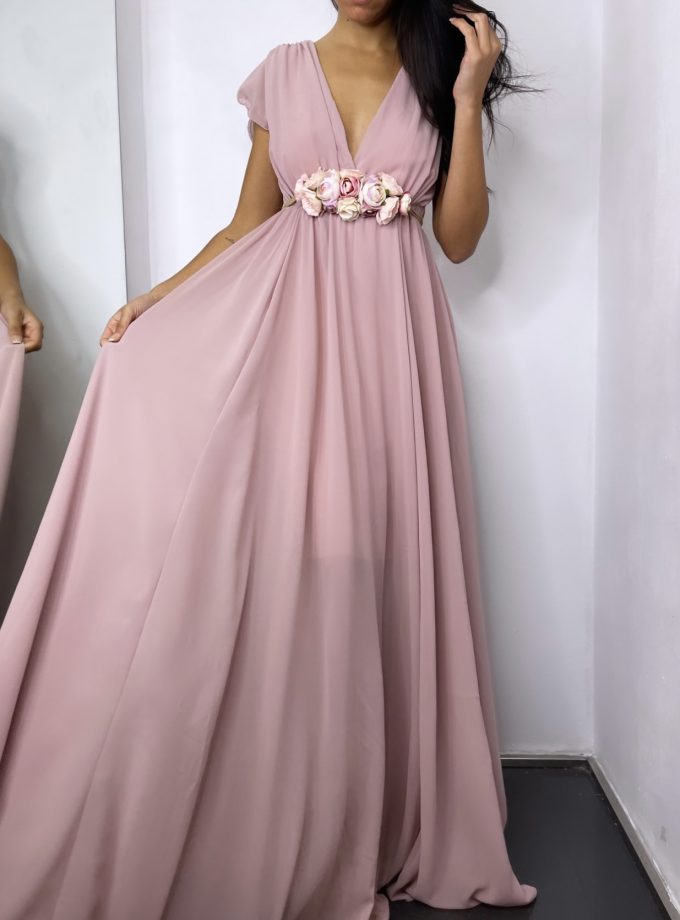 Vestido Bella Manga Corta