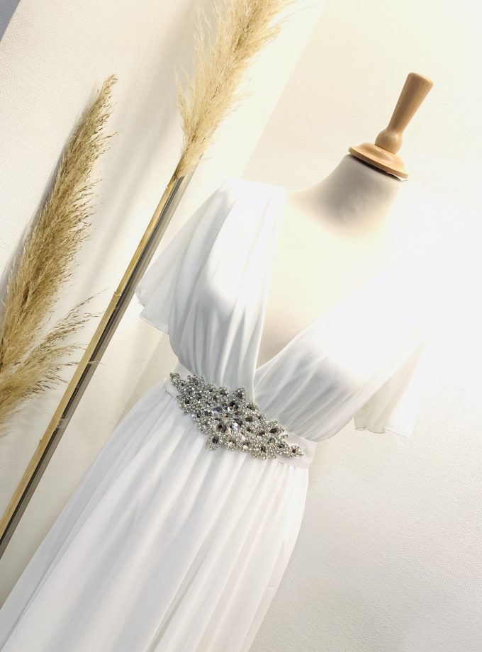 Cinturón Pedrería Novia Cruz Central