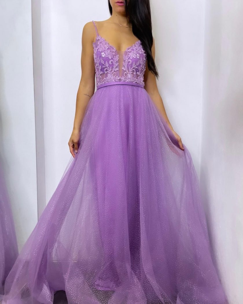 Vestido Princesa Encaje - Imagen 2