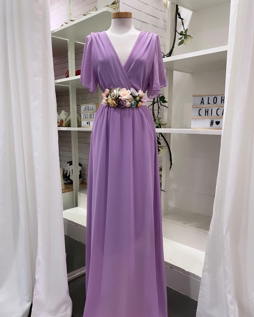 Vestido Bella Manga Corta - Imagen 24