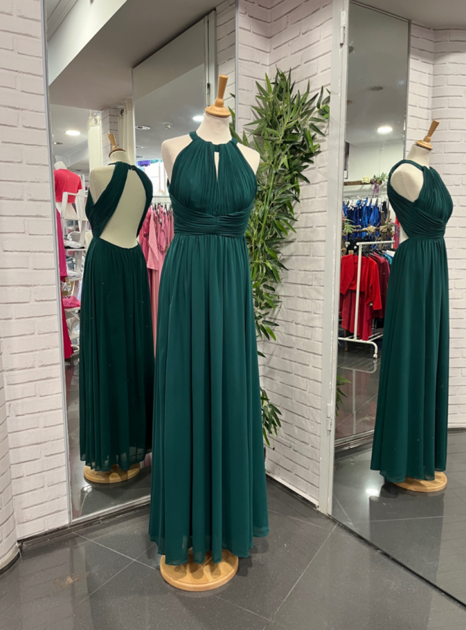 Vestido Halter Espalda