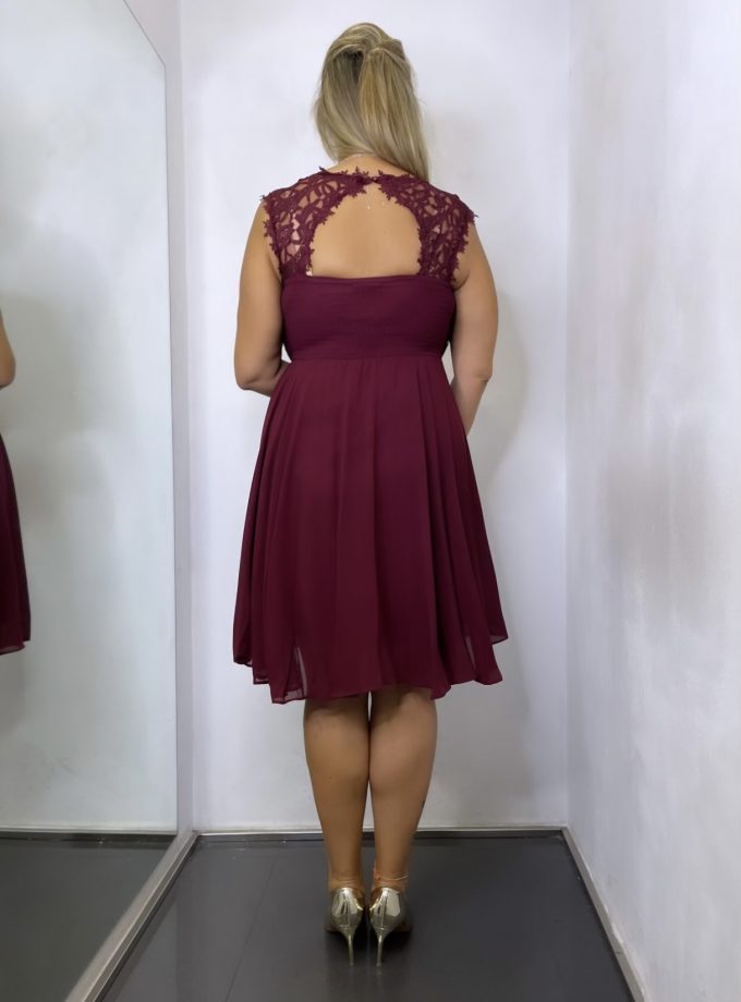 Vestido Encaje Corto Curvy