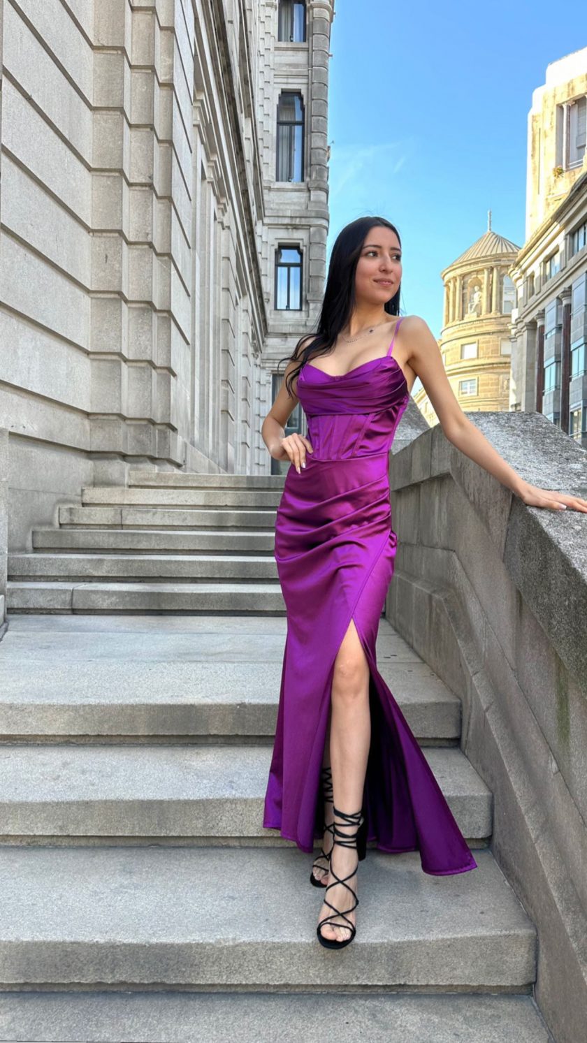 Vestido Seda Varillas - Imagen 56
