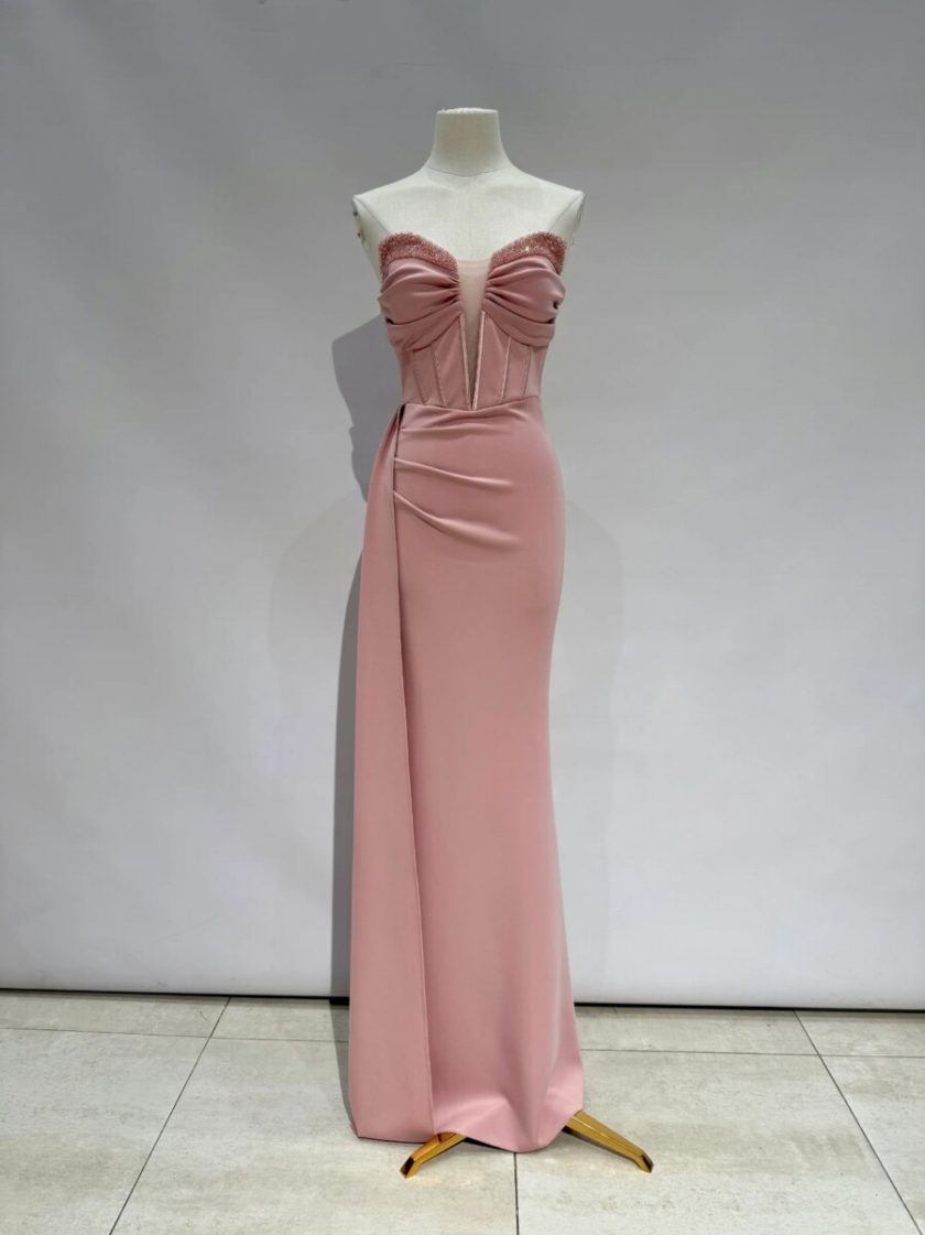 Vestido Sirena Corsé Brillos - Imagen 35