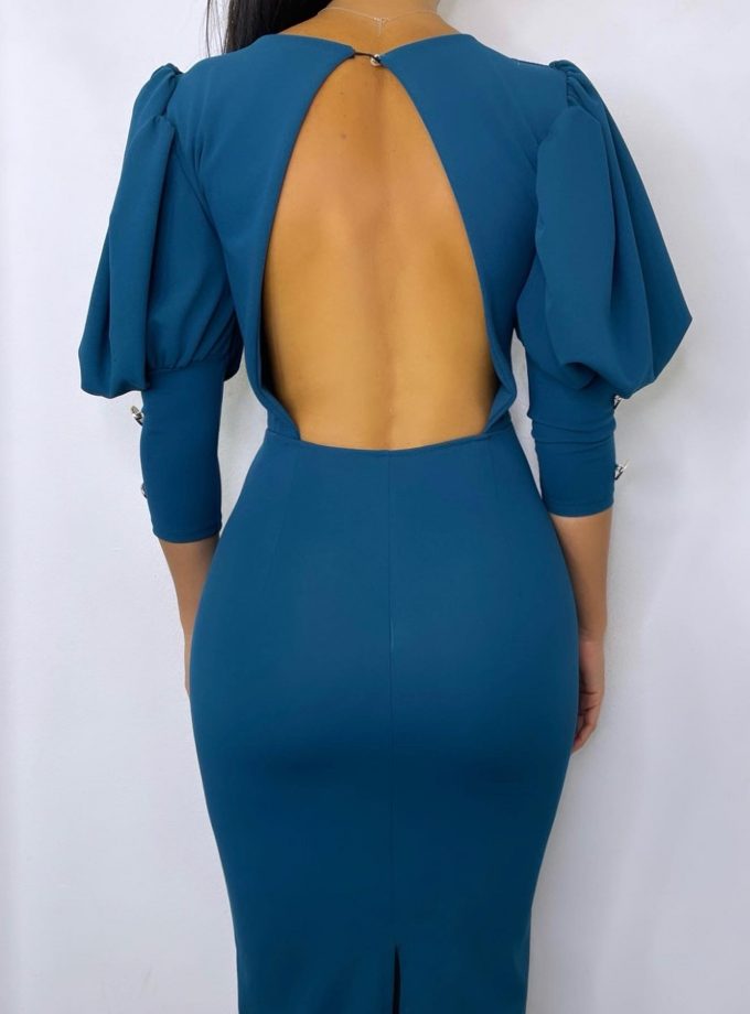 Vestido Midi Botones