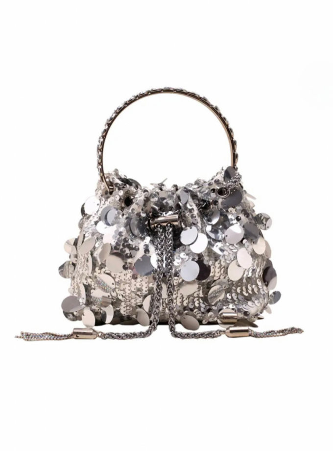 Bolso Lentejuelas Asa