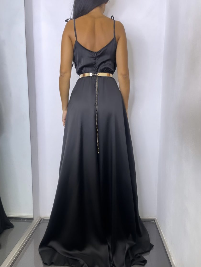 Vestido Seda Lazos - Imagen 7