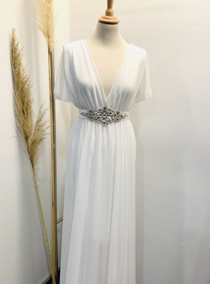 Cinturón Pedrería Novia Cruz Central