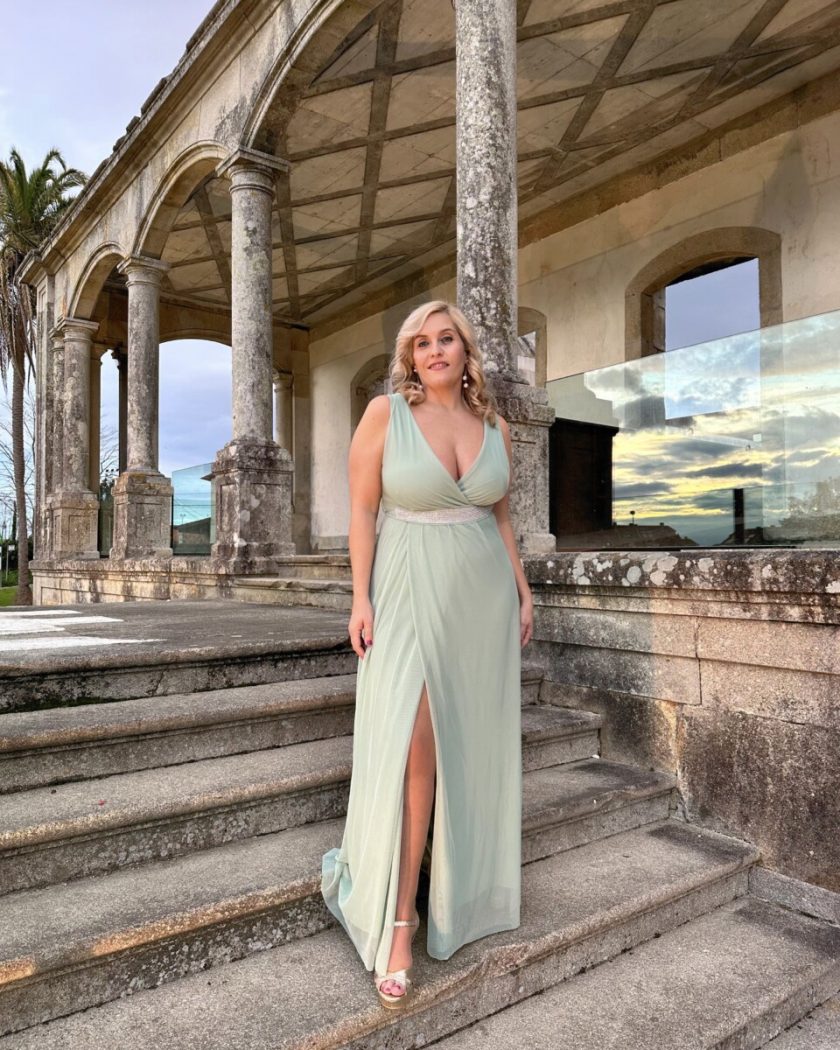 Vestido Tul Basic Cintura Brillos - Imagen 24