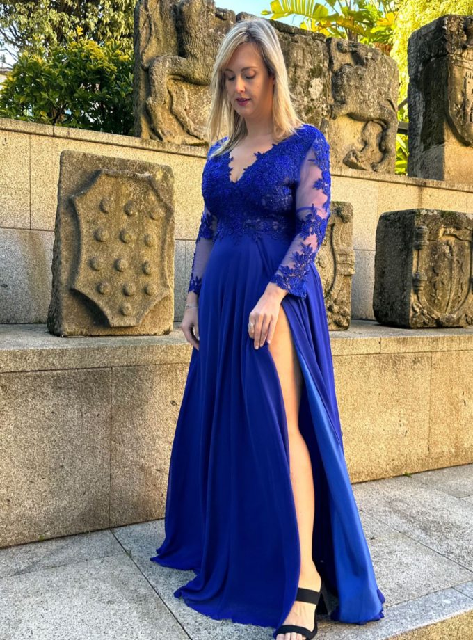 Vestido Dama Mangas Curvy