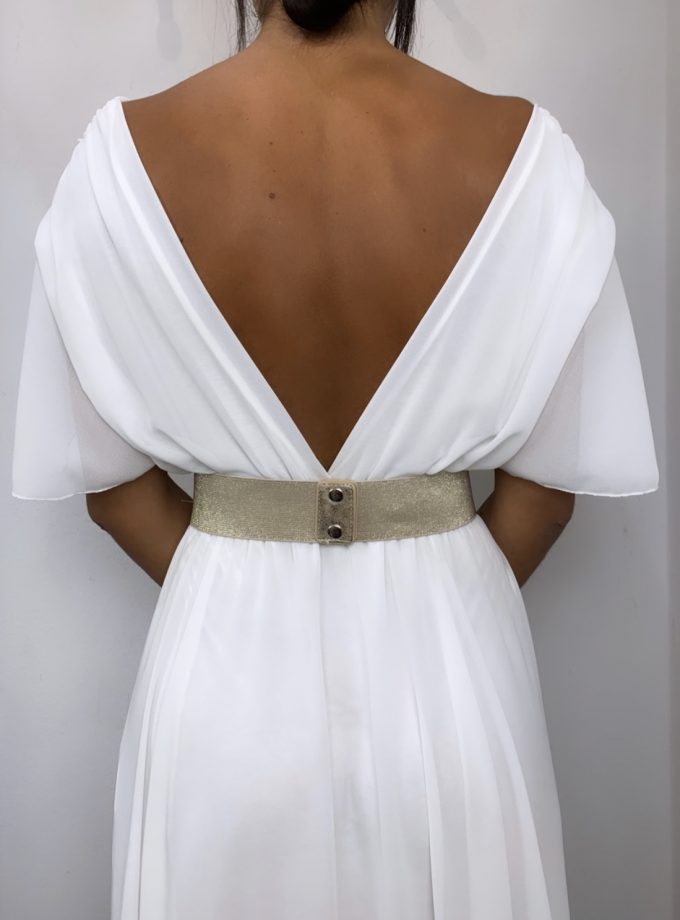 Vestido Bella Mangas Novia