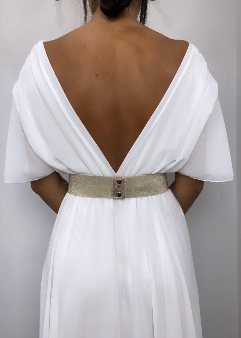 Vestido Bella Mangas Novia - Imagen 5