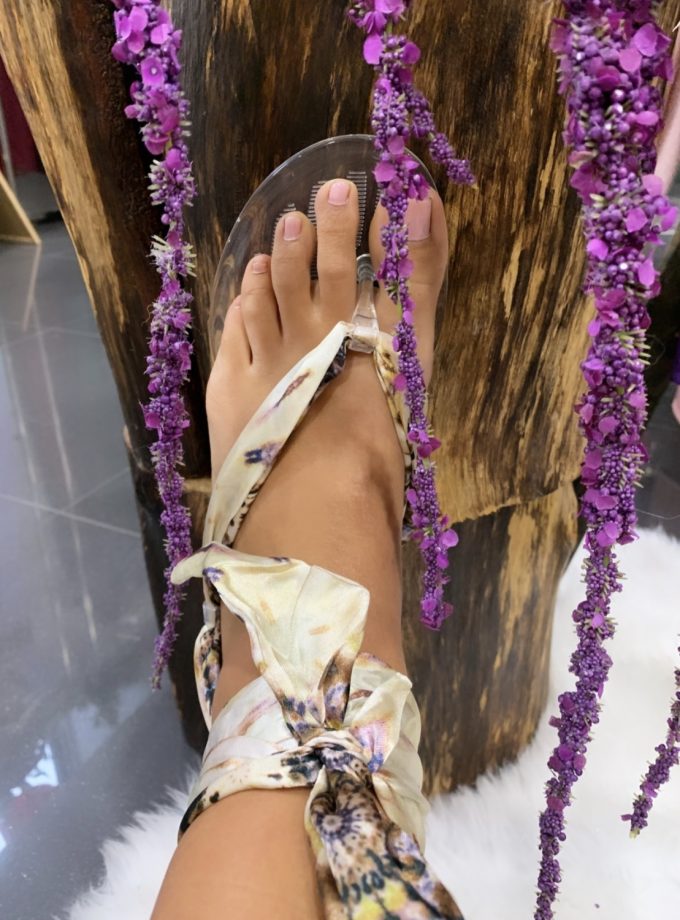 Sandalias Pañuelo