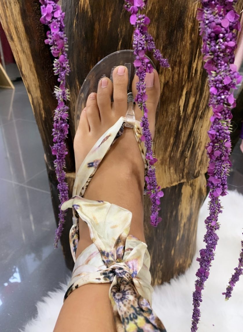 Sandalias Pañuelo