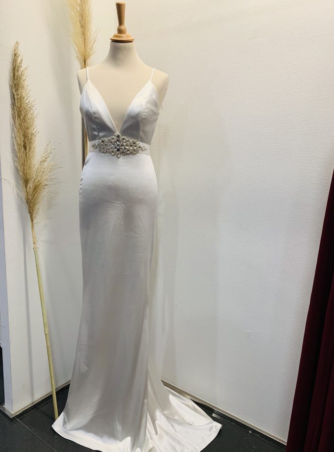 Cinturón Pedrería Novia Cruz Central