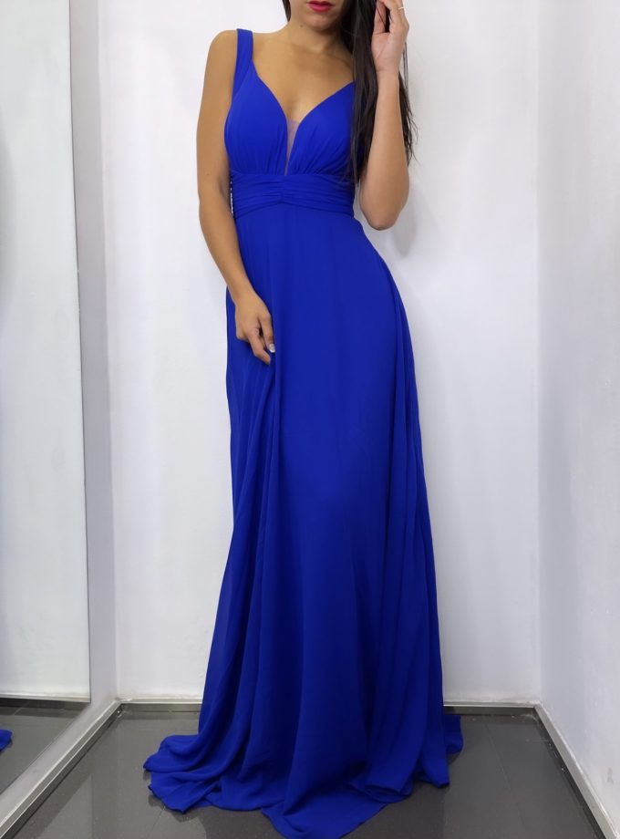 Vestido Espalda Flores