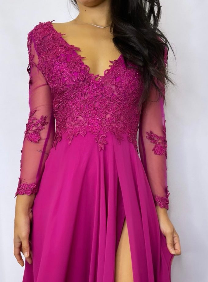 Vestido Dama Mangas Curvy