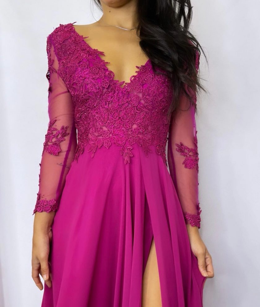 Vestido Dama Mangas Curvy - Imagen 24