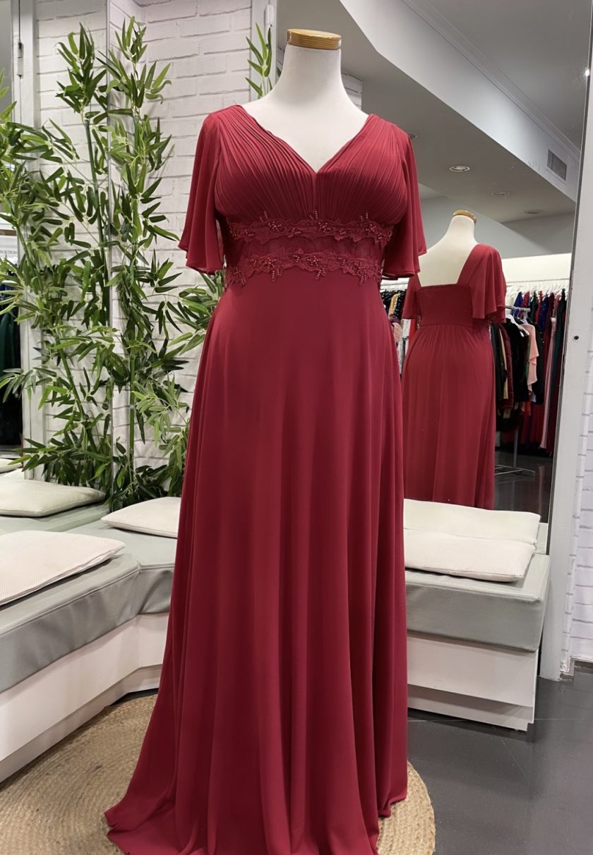 Vestido Cintura Encaje Curvy - Imagen 9