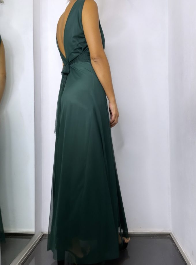 Vestido Tul Basic Cintura