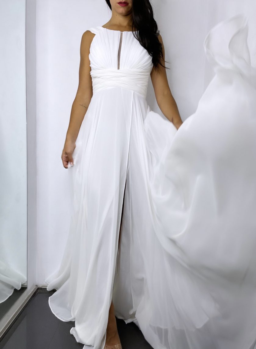 Vestido Dalia Halter Novia