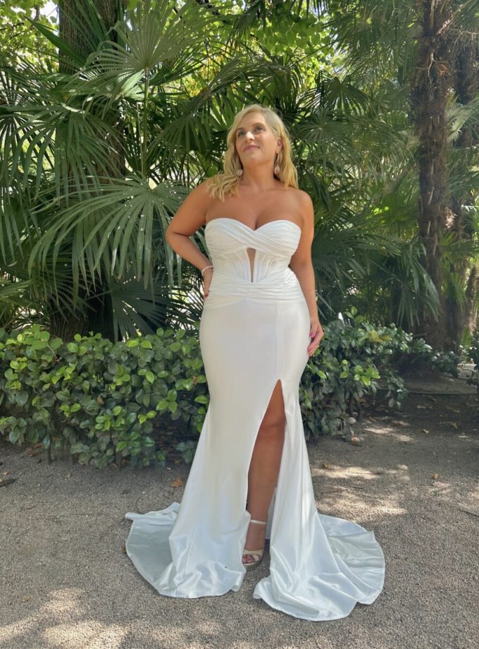 Vestido Seda Sirena Novia