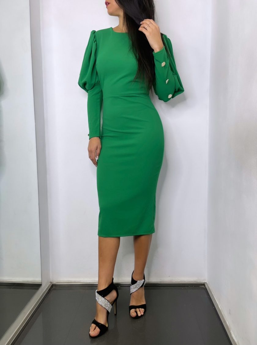 Vestido Midi Botones - Imagen 35