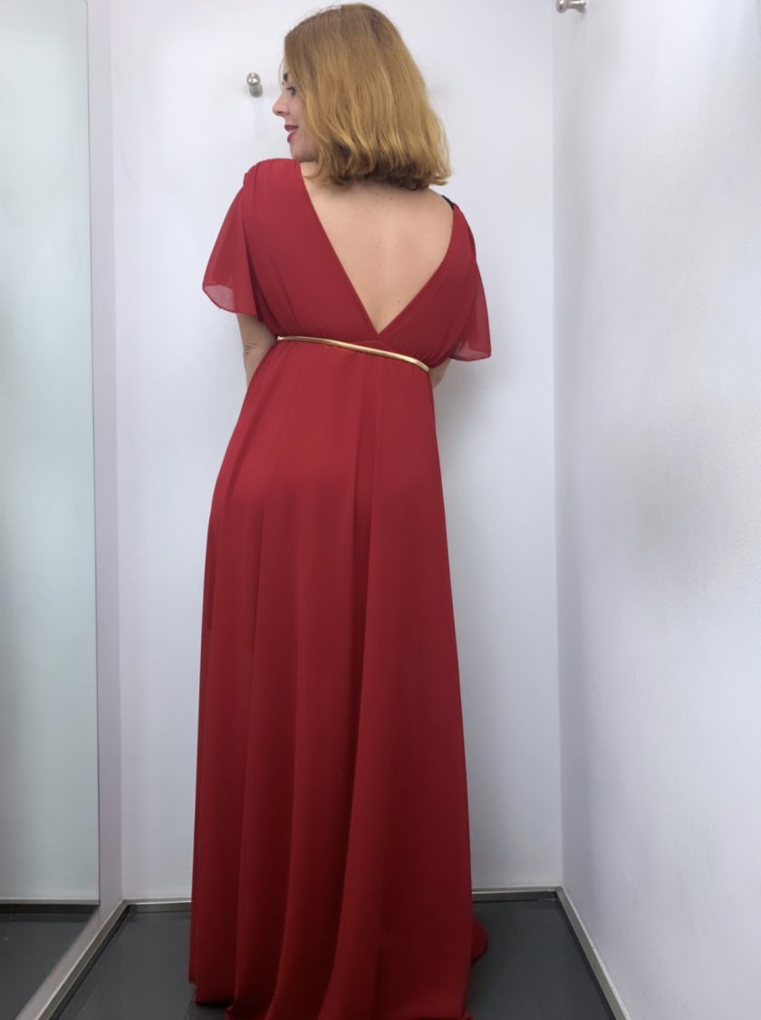 Vestido Bella Manga Corta - Imagen 7
