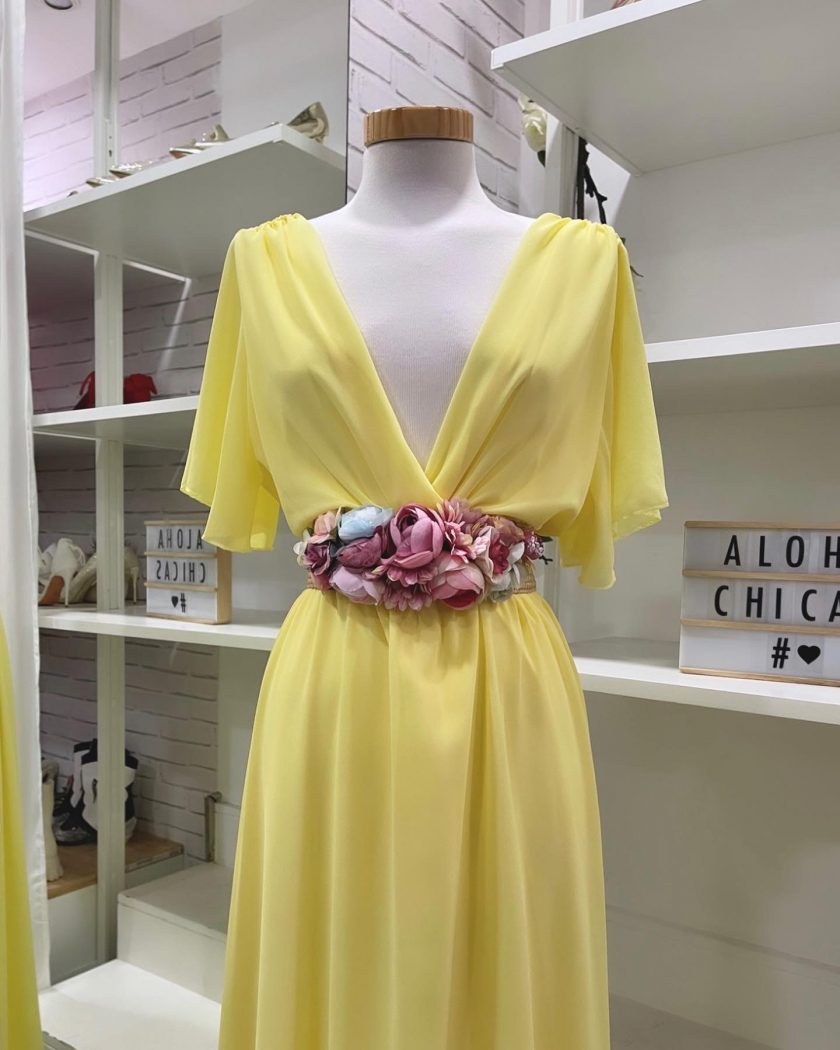 Vestido Bella Manga Corta - Imagen 23