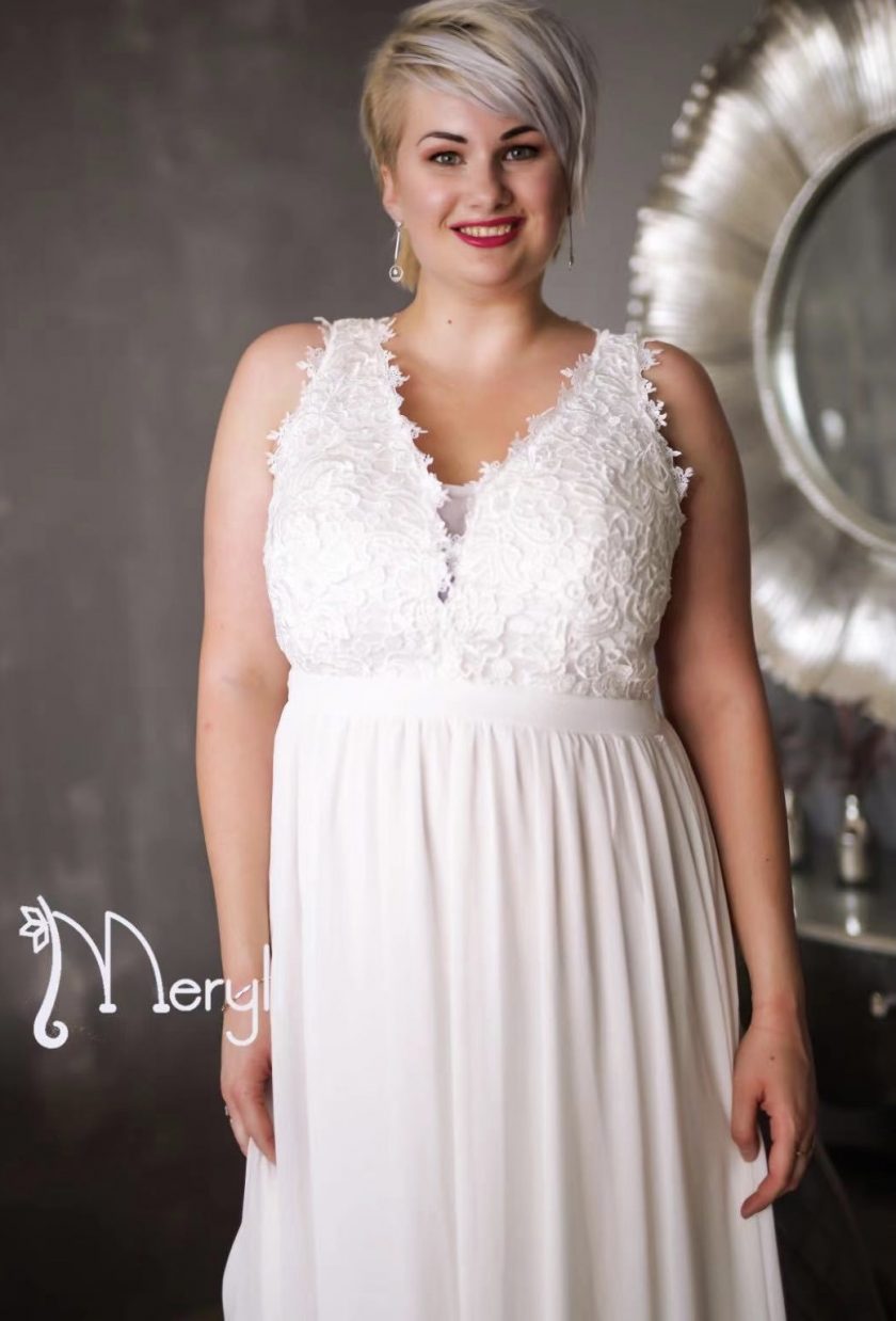 Vestido Sophie Curvy Novia - Imagen 5