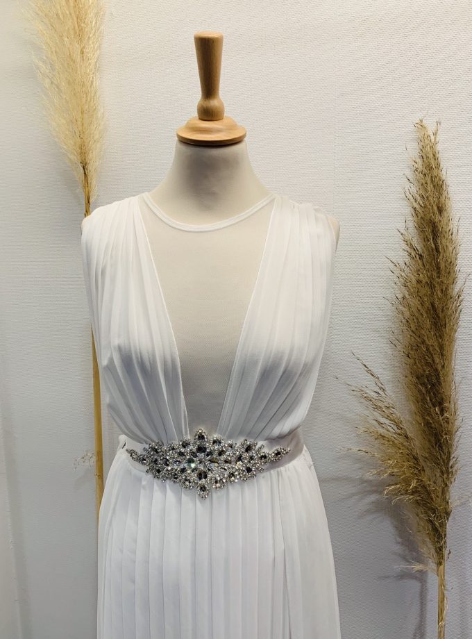 Cinturón Pedrería Novia Cruz Central