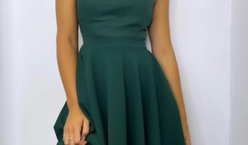 Vestido Halter Vuelo Tul