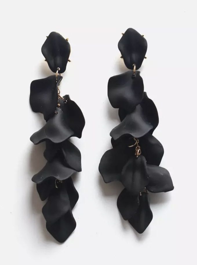 Pendientes Cadena Pétalos